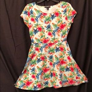 Tropical Floral Dress